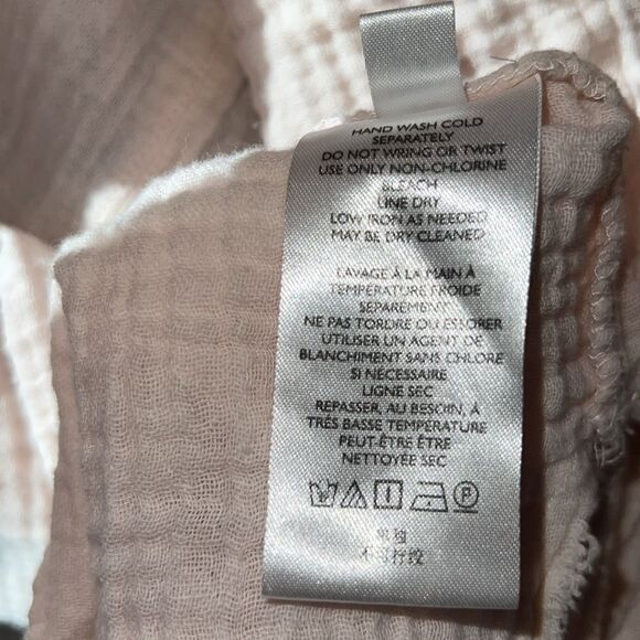 URBAN OUTFITTERS Pink Rose Gauzy Blouse-M - Picture 10 of 11